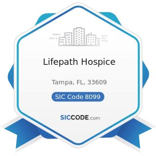 Phone Email. . Hospice sic code